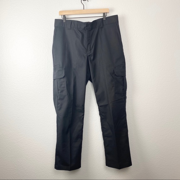 dickies men's regular straight stretch twill cargo pant